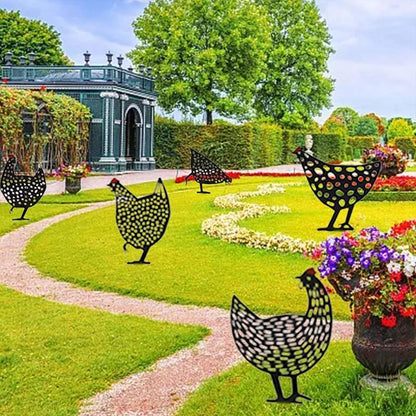 BowLift | Simulated Chicken Ornament for the Garden