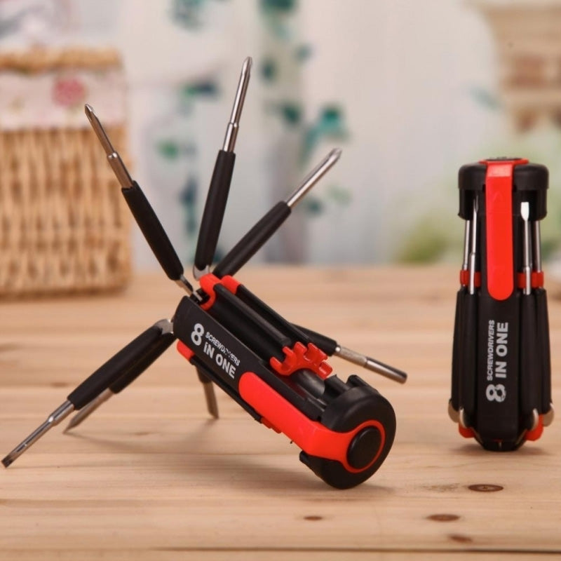 BowLift | 8 Screwdrivers in 1 Tool with Worklight and Flashlight