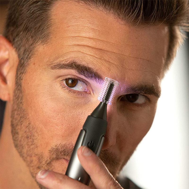 Sandsberg | Precision Eyebrow Trimmer | Ultra-Thin Electric Detail Shaver | Black