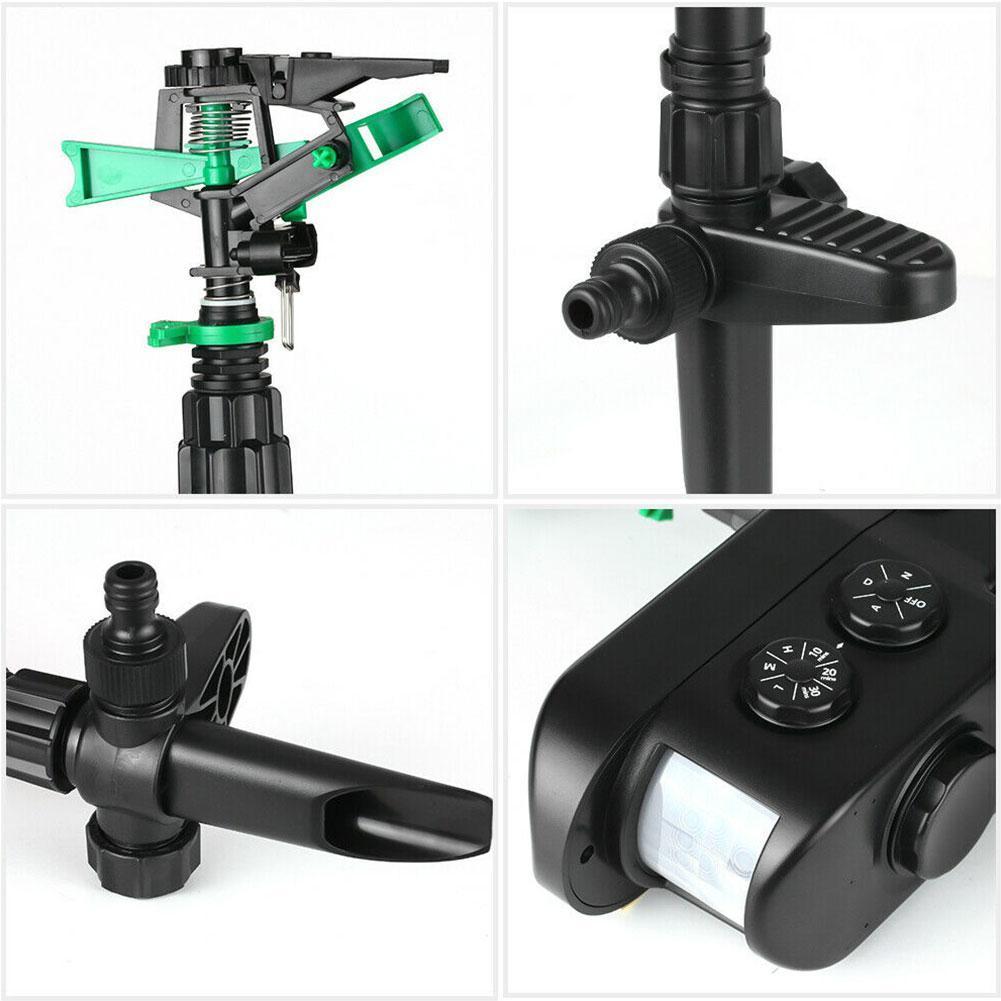 BowLift | Solar Powered Motion Activated Sprinkler for Deer and Garden Pest Deterrent