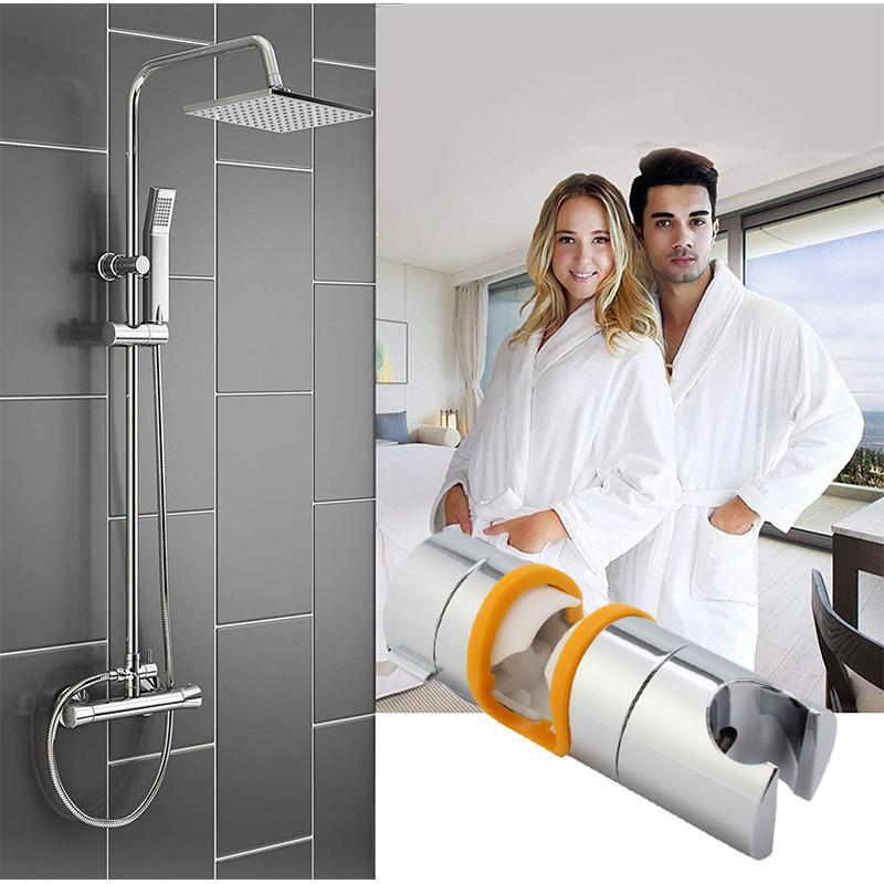 Adjustable shower head holder for slide rail | Brehn
