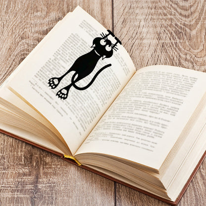 Neckline Black Cat Bookmark Bowlift