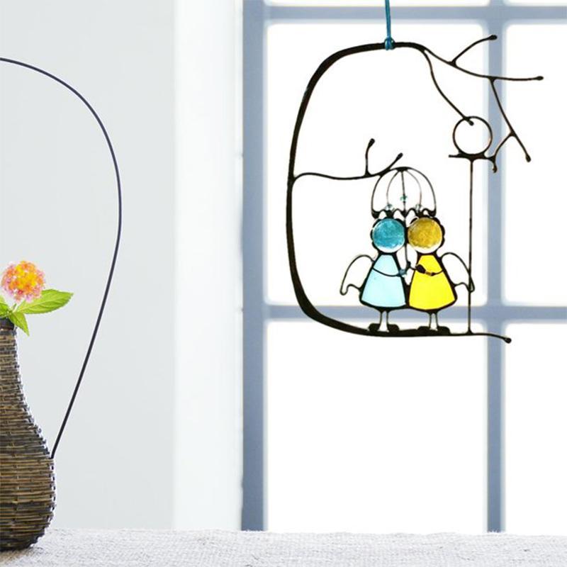 Stained Glass Hangings Suncatcher Art Decoration Gift | Karnz