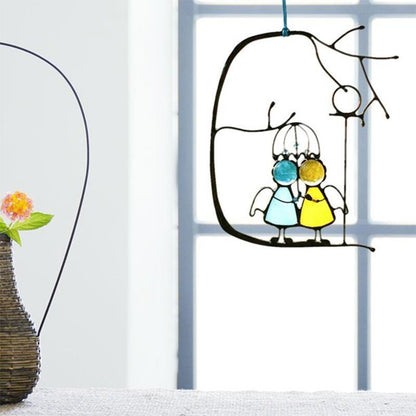 Stained Glass Hangings Suncatcher Art Decoration Gift | Karnz