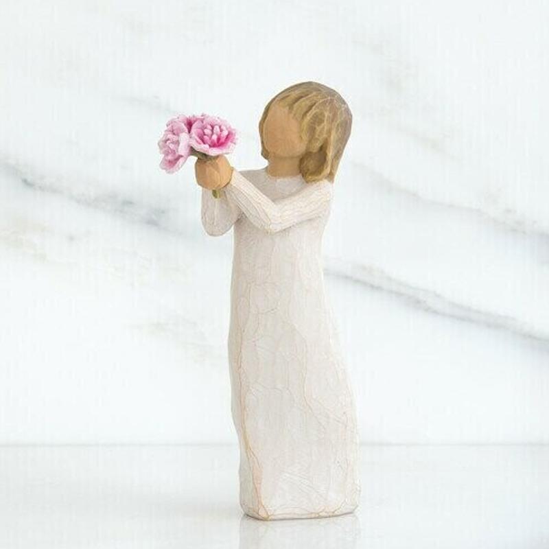 Ornament - Girl with a bouquet | Bowlift