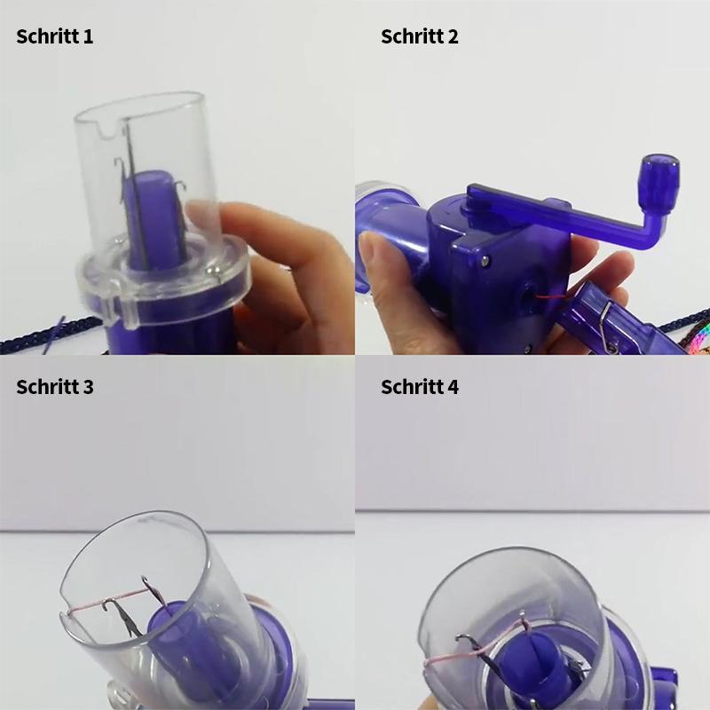 Skanto | Hand Knitting Machine Bobbin Knitters Wool Winding Machine Craft Bracelet Weaving Tool for Craft Decorating Knitted Products Home Use