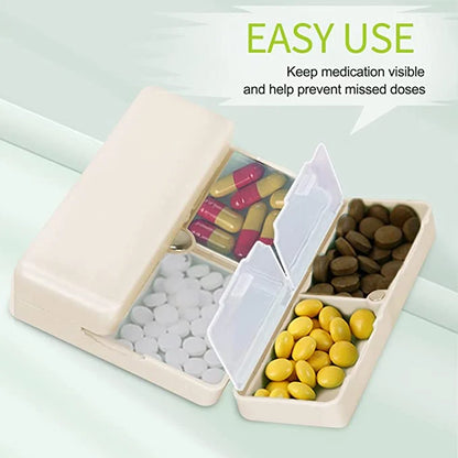 BowLift | 7 Compartments Portable Medication Organizer