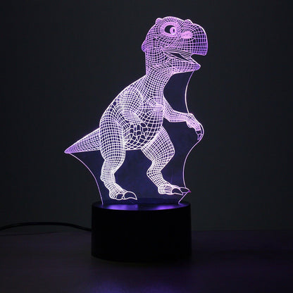 Skanto | Dinosaur Night Light - 3D Dinosaur Lamp - T Rex Night Light