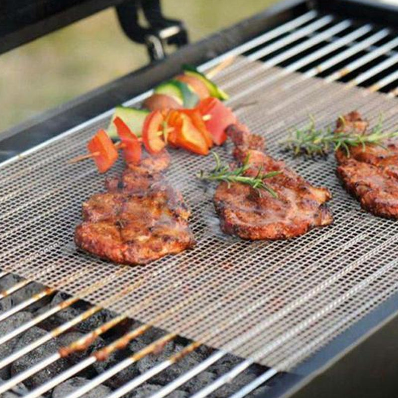 Non-stick BBQ Grill Mesh Mat | Karnz