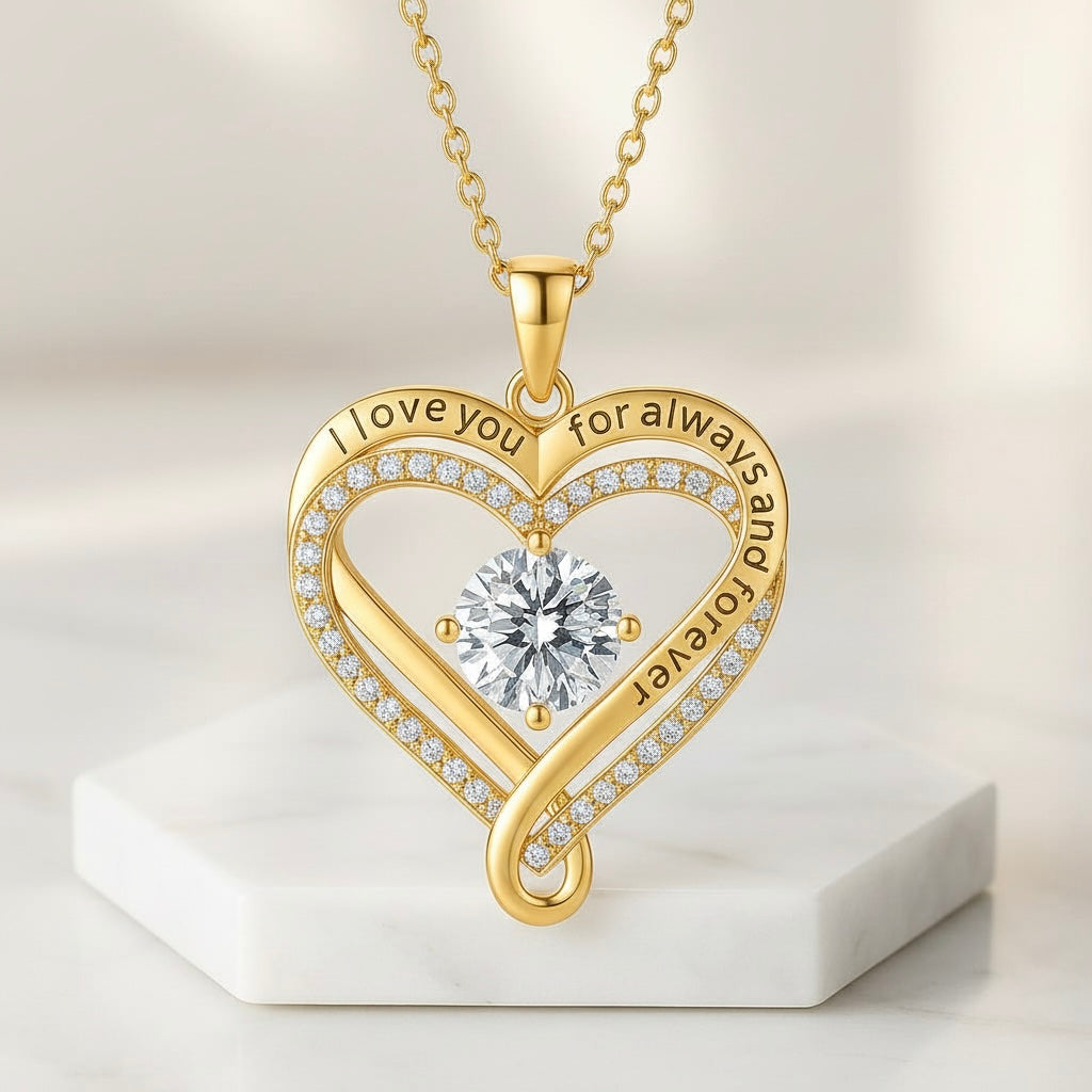 BowLift | ForeverLove | For My Wife I Will Always Love You Necklace Gift