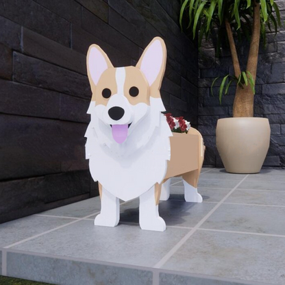 Cute animal flower pot