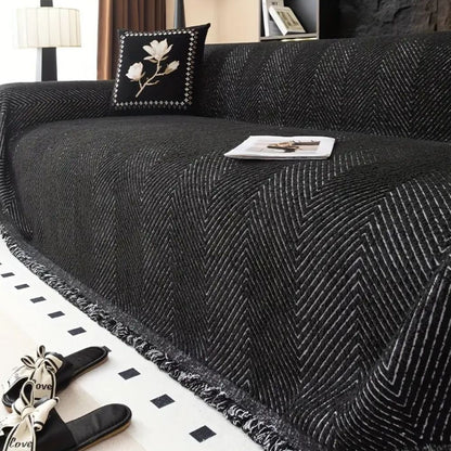 Skanto | Stripe Herringbone Sofa Cover