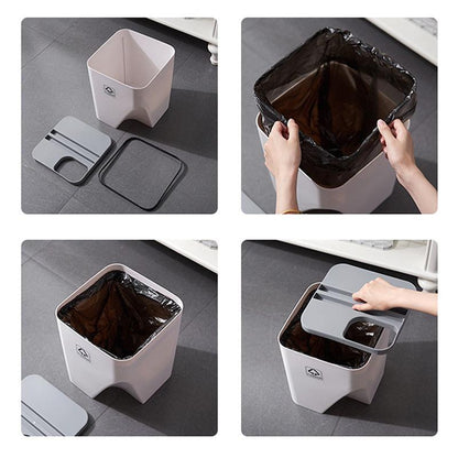 Household Stackable Folding Trash Cans | Karnz