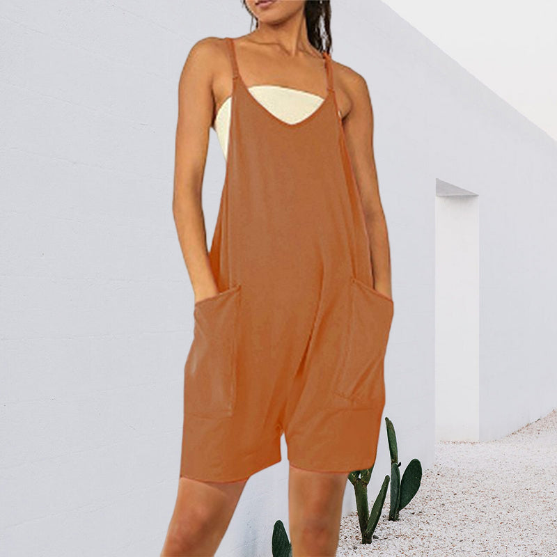 Sleeveless Dress with Pockets | Skanto