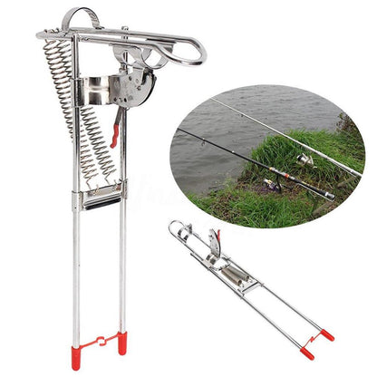 Automatic fishing rod holder
