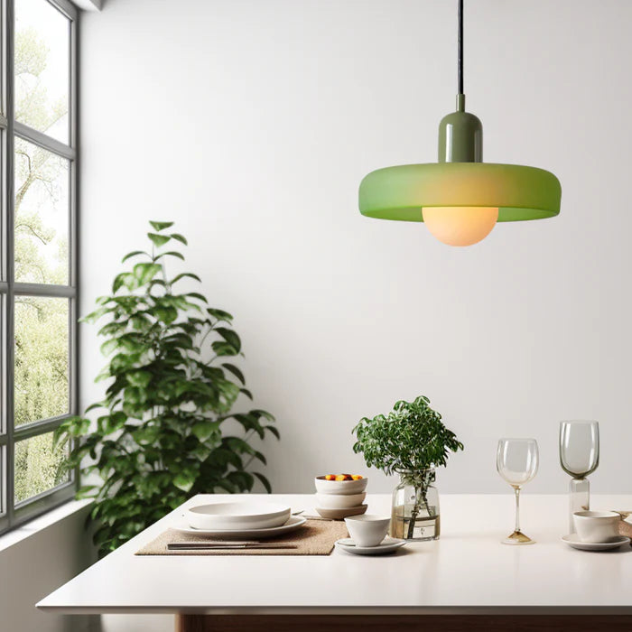 Skanto | Bauhaus Inspired Colorful Glass Pendant Lamp
