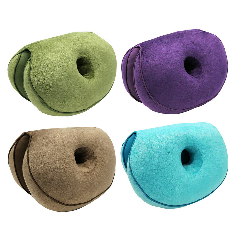 Skanto | OrthoSitz Cushion | Ergonomic & Pressure Relief | Memory Foam | Removable Cover