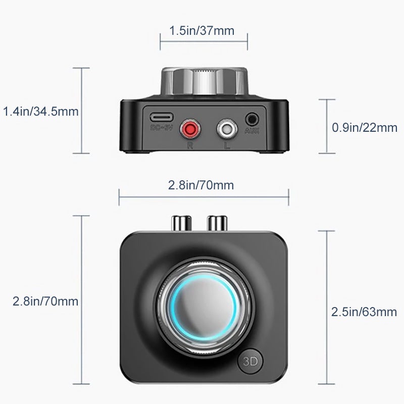 Skanto | Bluetooth 5.0 Audio RCA Receiver