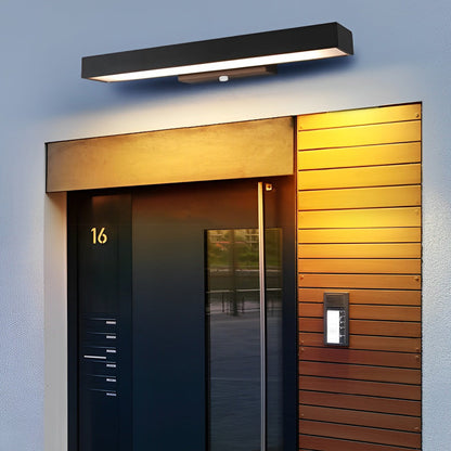 BowLift | Modern LED Wall Lamp with Motion Sensor and Black Housing