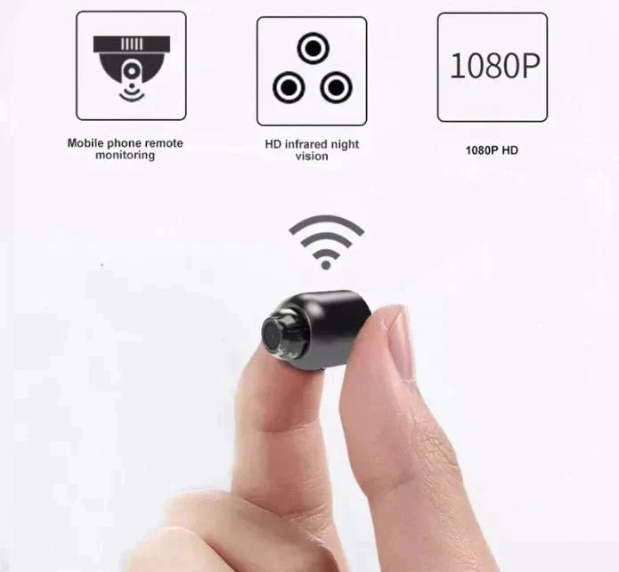 BowLift | Super small WiFi surveillance camera night vision IP security camera