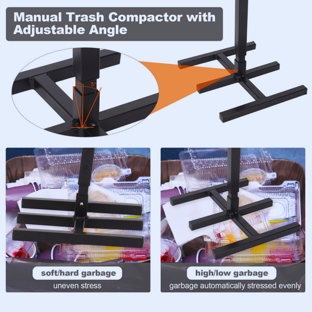 Garbage Bin Compactor  - Easily crushes all types of waste Bowlift