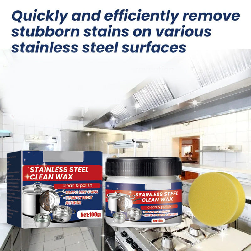 BowLift | Stainless Steel Stain Cleaning Wax