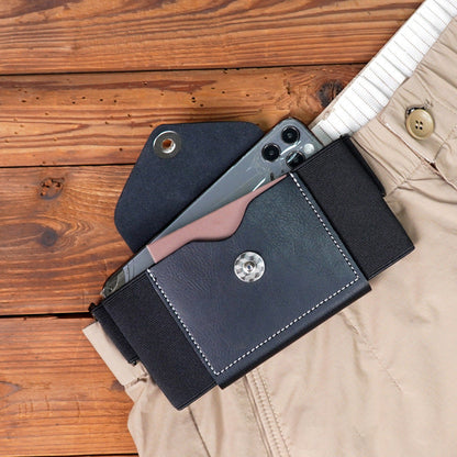 Invisible, anti-theft stretch fanny pack