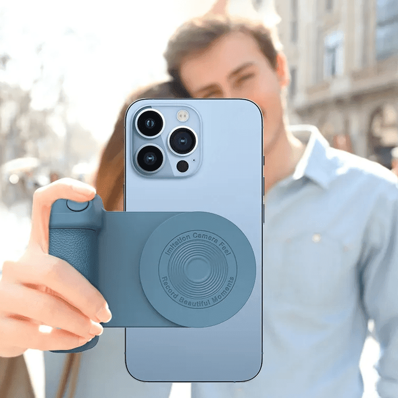Magnetic camera mount with Bluetooth