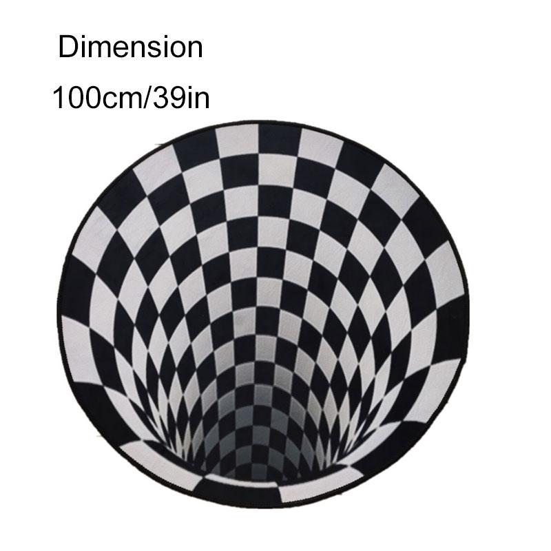 Rug with optical illusion | Bowlift