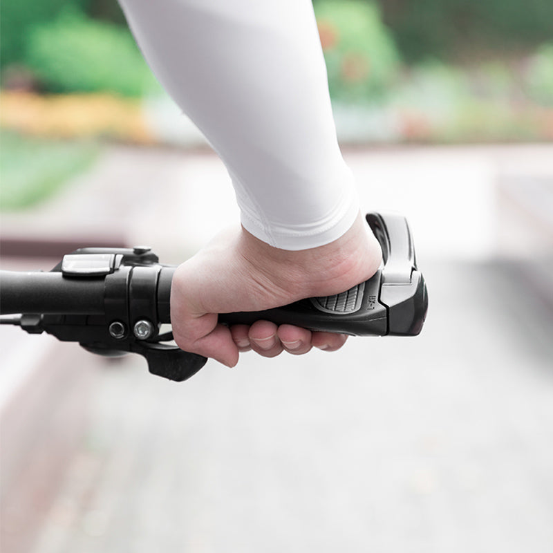 Ergonomic bicycle grips with shock absorption and horns (1 pair) | Bowlift