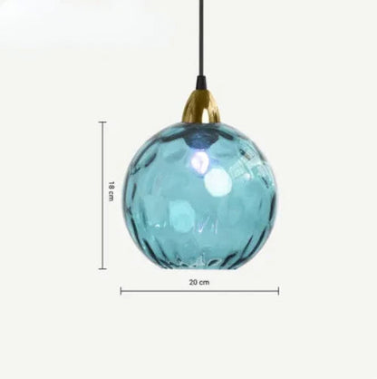BowLift | Spherical Glass Pendant Light