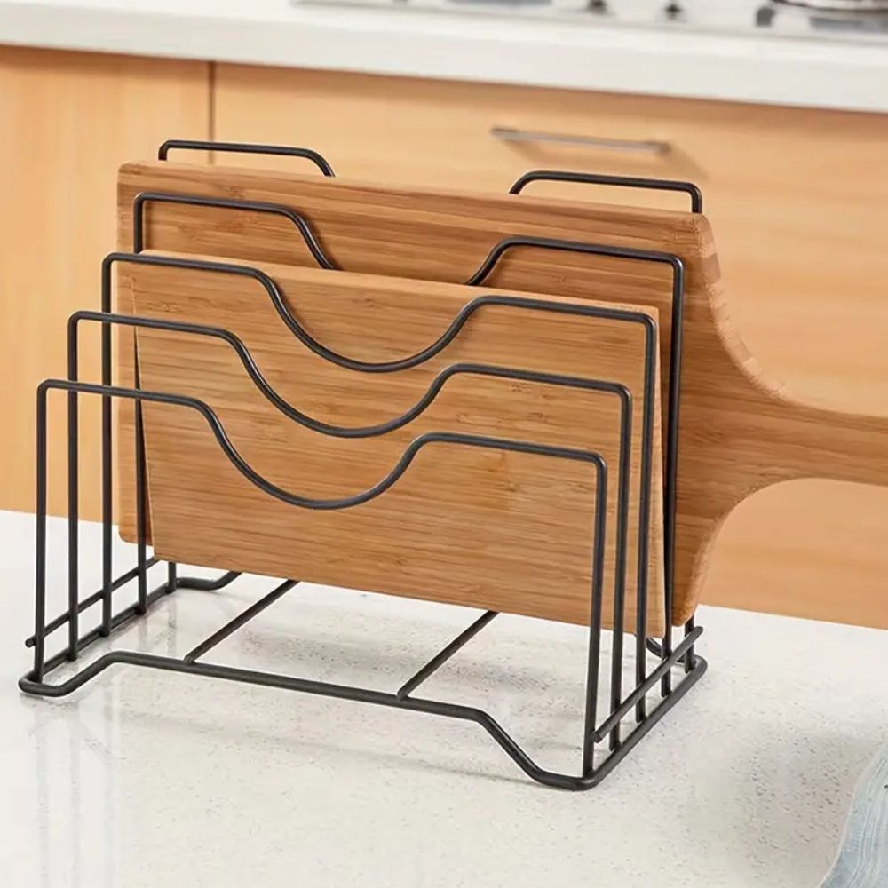 Skanto | Neat Stack Plate and Lid Holder