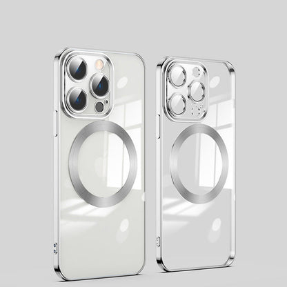 BowLift | Electroplating Wireless Magnetic Charging All-Inclusive Lens Case for iPhone