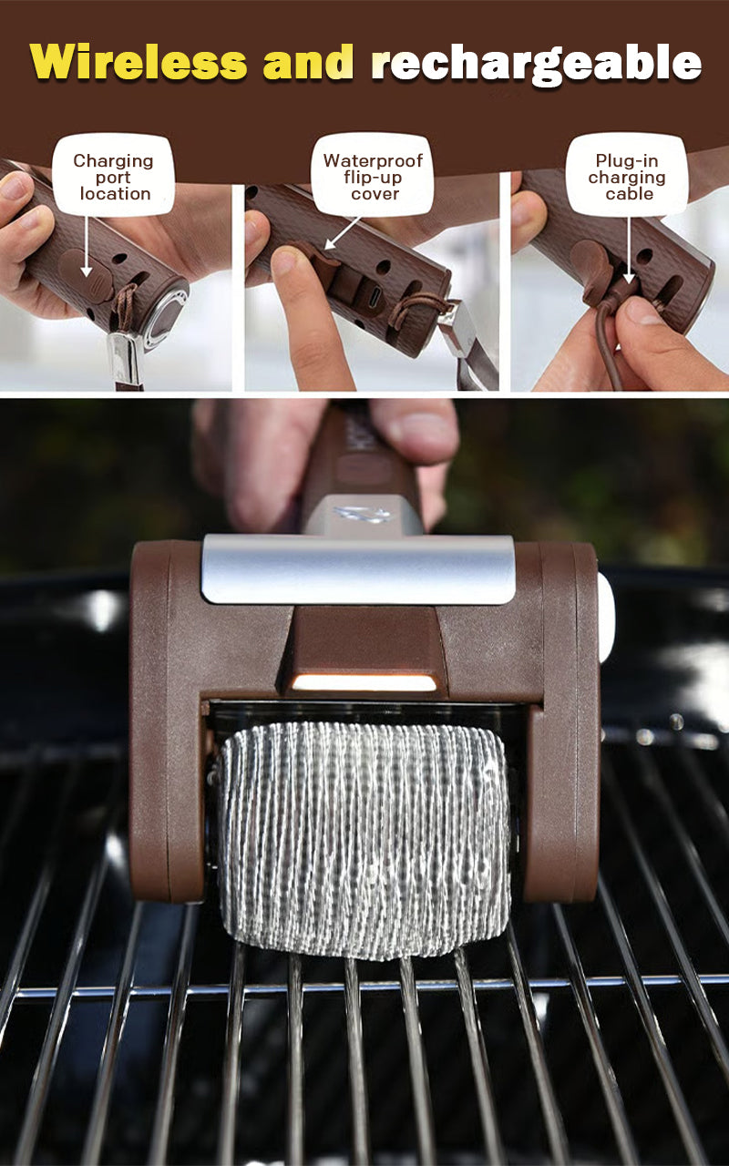 BowLift | Stainless Steel Grill Cleaning Brush
