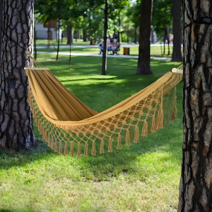 Skanto | Luxury Hammock – Comfortable and Robust Hammock for Garden, Balcony, and Camping