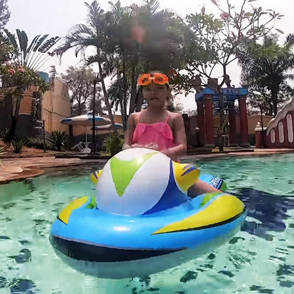Inflatable Floating Jet Ski for Kids | Bowlift