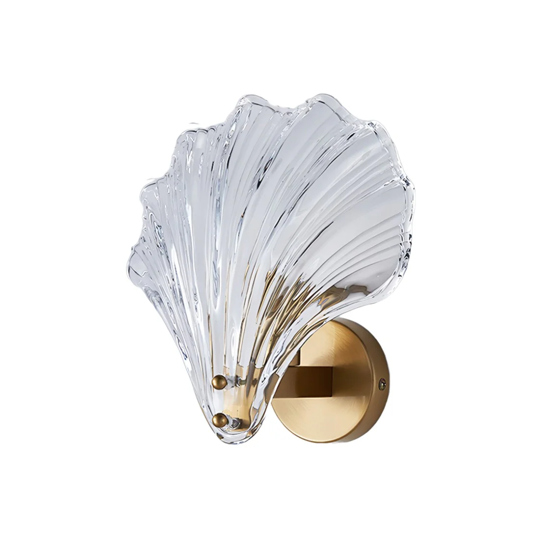 Skanto | Glass Shell Wall Lamp
