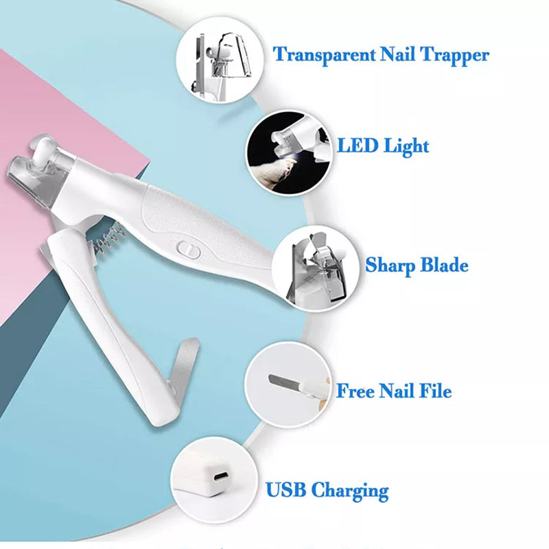 BowLift | Professional LED Light Pet Nail Clippers
