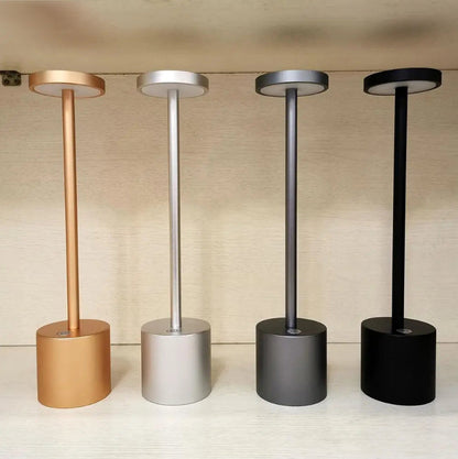 Frendorf | LumaLite Rechargeable LED Table Lamp | Wireless | Dimmable | Modern Design for Restaurants and Home