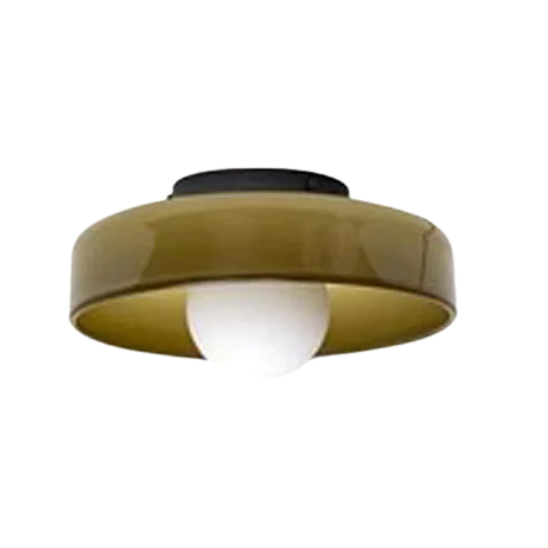 Round ceiling lamp with stylish functionality - LumiSphere | Karnz