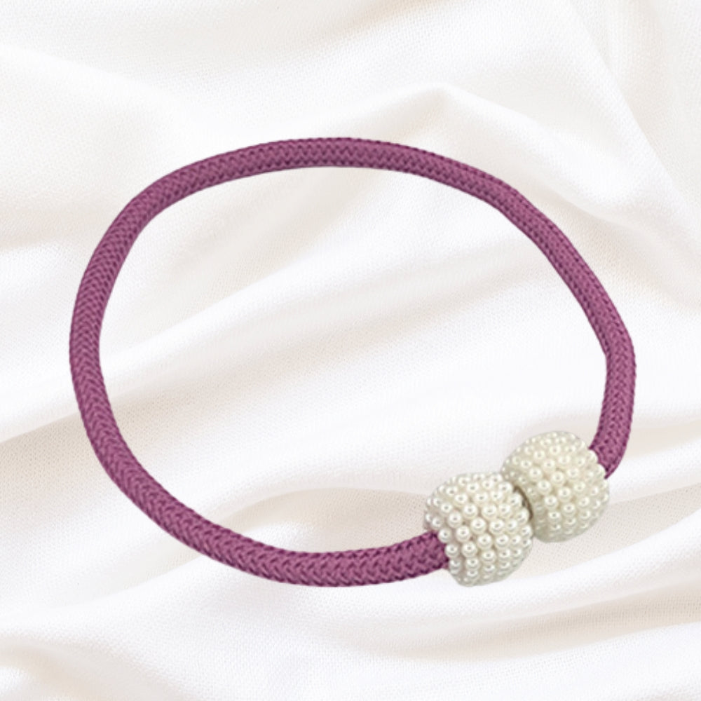 BowLift | Magnetic Pearl Curtain Tie Back | 2pcs Set