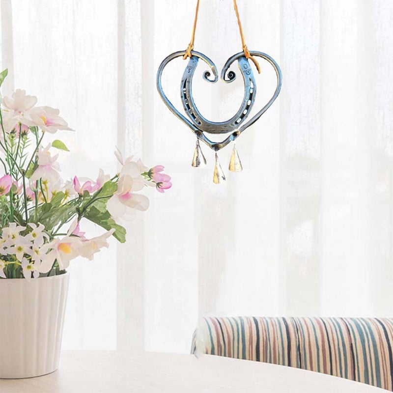 Wind Chime – LuckLove – Recycled Horseshoes – Handmade Pendant