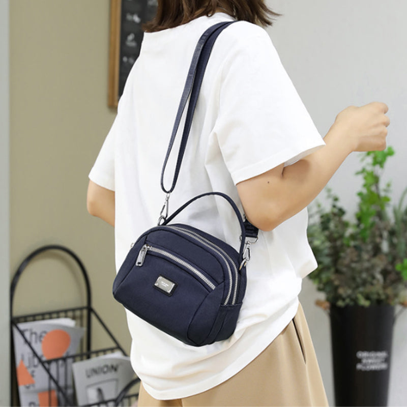 Lightweight shoulder bag made of durable nylon