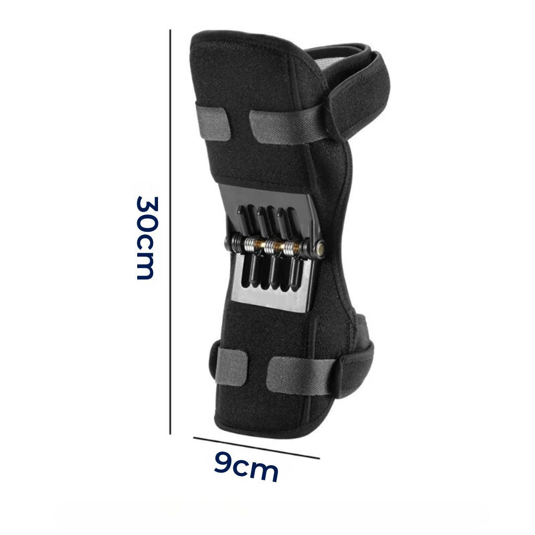 KneeGuard Pro | Set of 2 Hinged Knee Brace Stabilizers for Pain Relief | Adjustable Support for Knee Injuries - Arthritis - Post-Surgery Rehabilitation Brehn