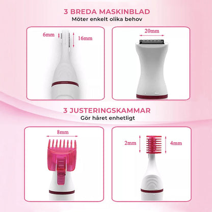 Skanto | 5-in-1 Rechargeable Epilator