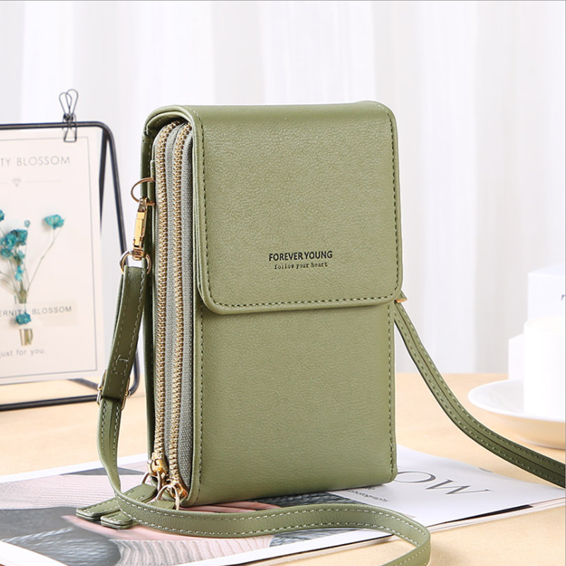 Skanto | Large Capacity Elegant Shoulder Bag with Touchscreen for Phones