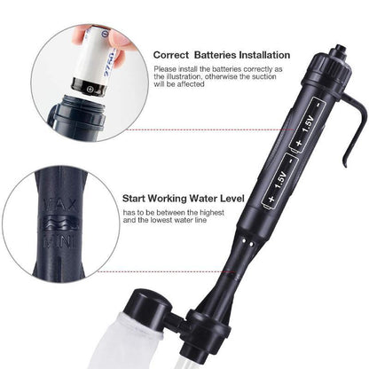Skanto | Automatic Aquarium Water Changer Electric Gravel Cleaner