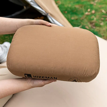 BowLift | Outdoor Memory Foam Camping Pillow – Portable, Dual-Sided & Washable Cover