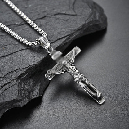 Skanto | Titanium Steel Cross Pendant Necklace
