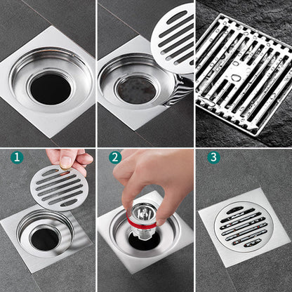 BowLift | Magnetic odor-neutralizing floor drain core
